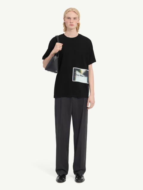 MM6 Maison Margiela Patch cotton T-shirt