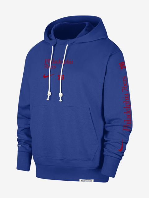 Philadelphia 76ers Standard Issue Courtside Nike Men's Dri-FIT NBA Hoodie