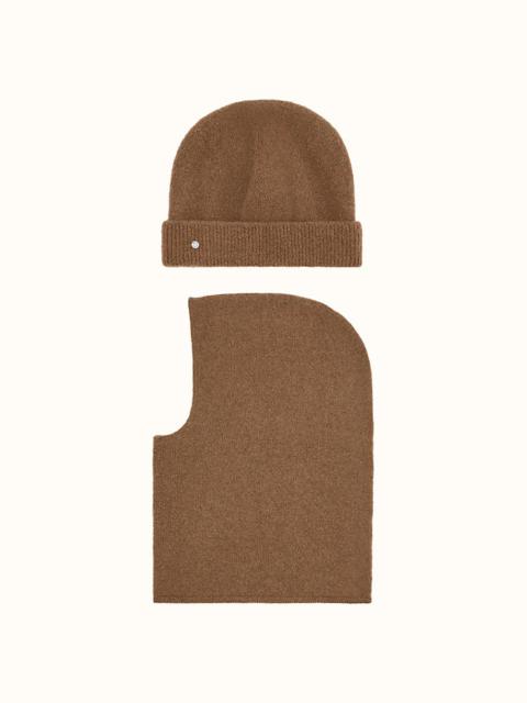 Hermès Diva beanie and cowl set
