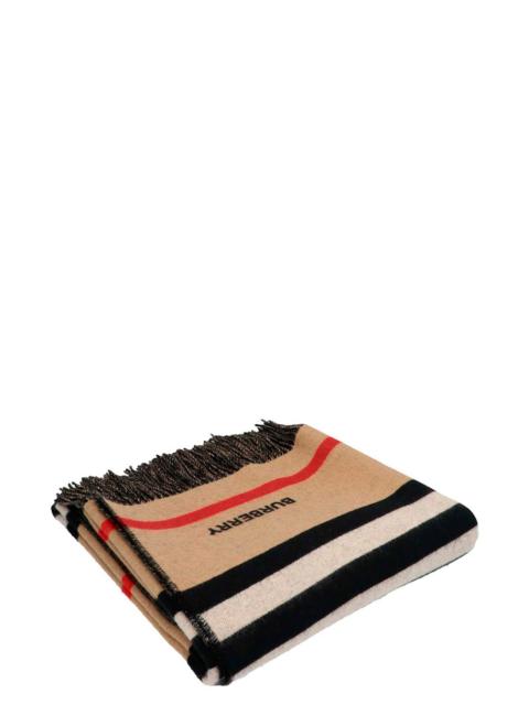 Burberry Reversible 'Icon Stripe' Blanket