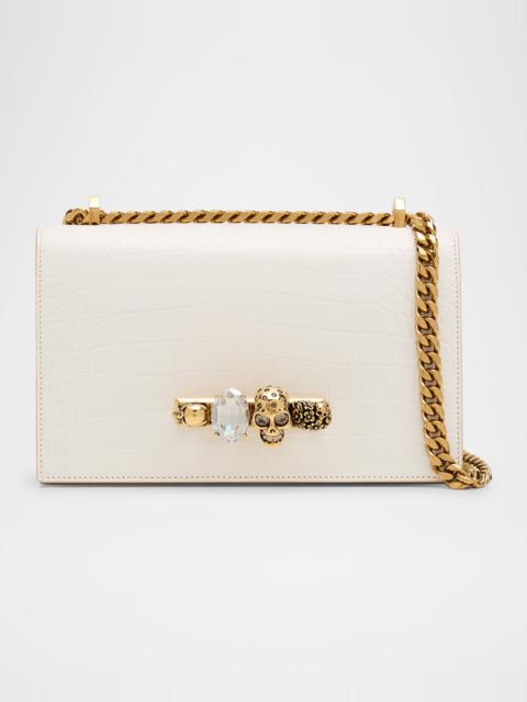 Alexander McQueen Jeweled Satchel Bag