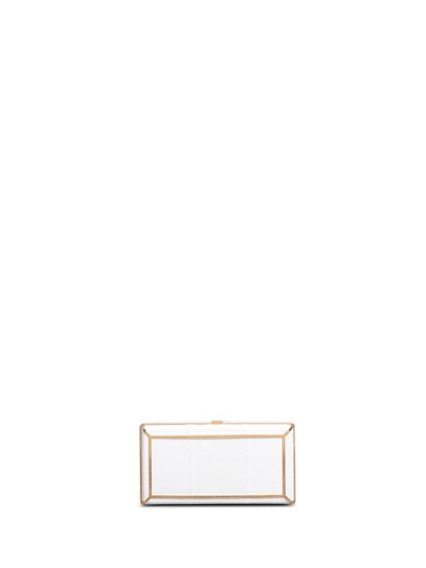 GABRIELA HEARST Callas Clutch in White Snakeskin