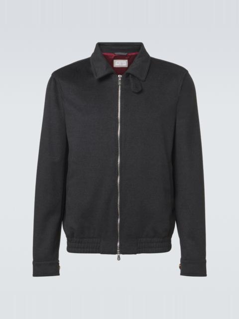 Brunello Cucinelli Virgin wool blouson jacket