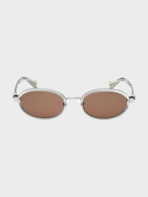 rag & bone Blair Oval Sunglasses