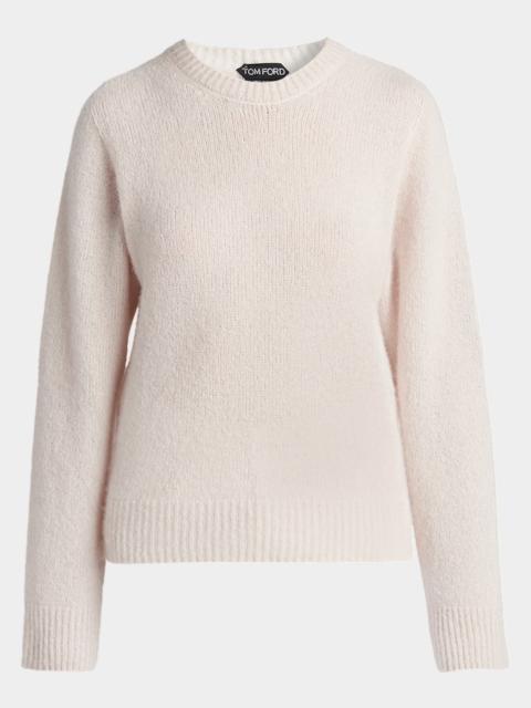 TOM FORD Seamless Ultrasoft Wool Crewneck Sweater
