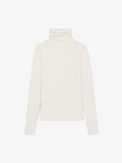 M.M.LaFleur Axam Layering Turtleneck - Organic Ribbed Pima Cotton