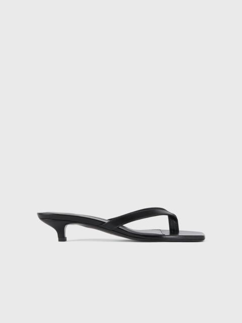 TOTEME The Flip-Flop Heel black