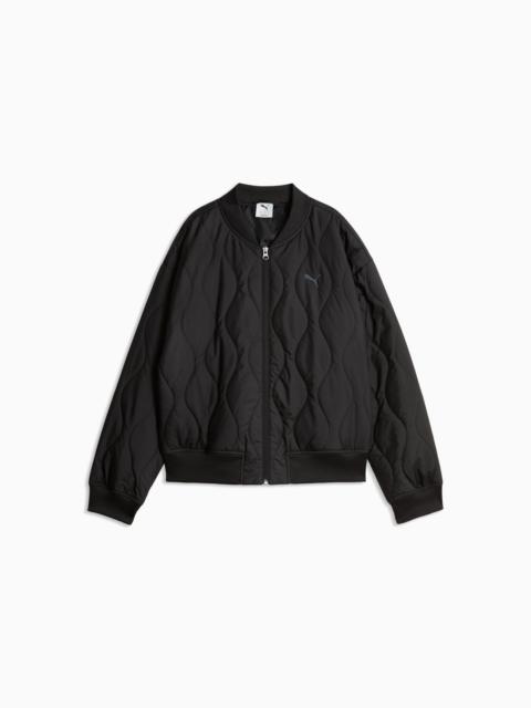 PUMA Satin Women's Bomber Jacket