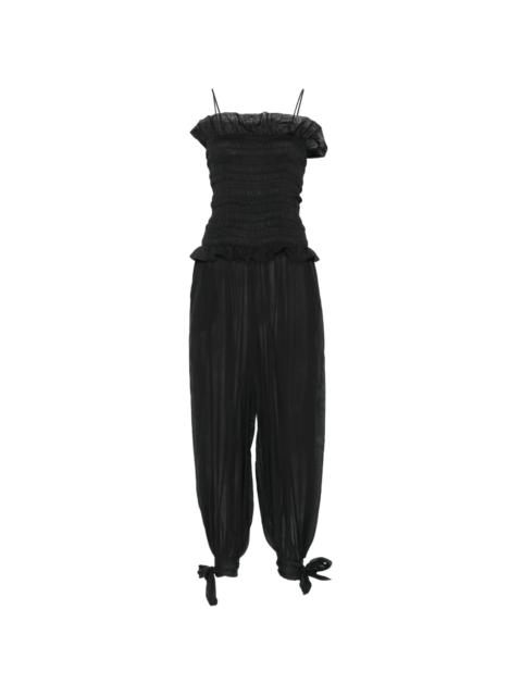 THE ANDAMANE The Andamane Noor Ruffled Jumpsuit