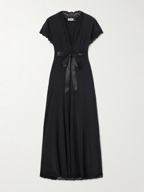 RIXO Marlice Silk-chiffon Gown