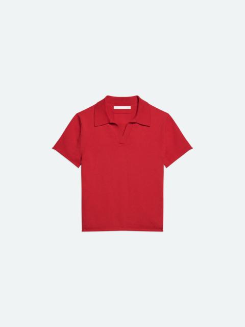 Helmut Lang SHRUNKEN POLO