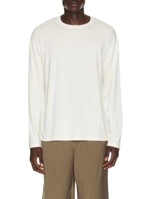 LE17SEPTEMBRE Wool Blend Long Sleeve Tee Shirt