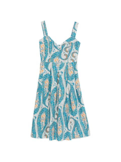 Etro paisley midi dress