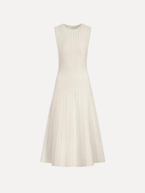 Oscar de la Renta OTTOMAN KNIT DRESS