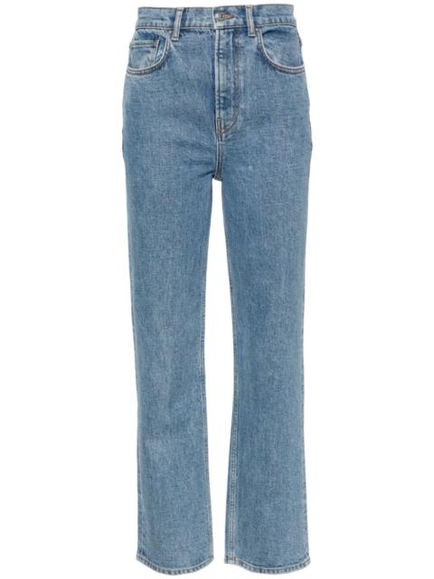 Claudie Pierlot Toto mid-rise straight-leg jeans