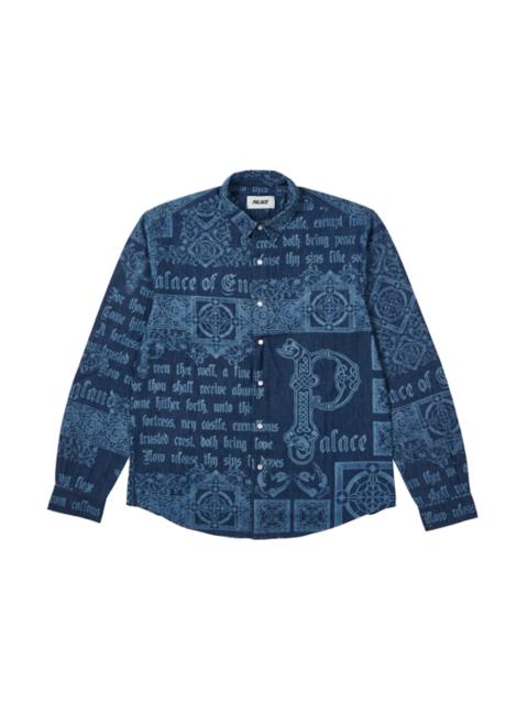 PALACE Palace Medieval Shirt Blue