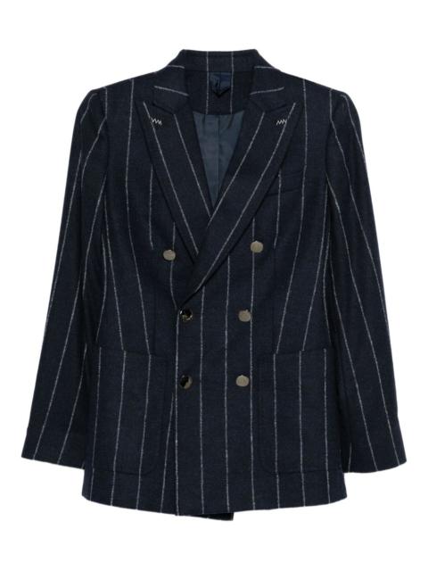 Max Mara pinstripe double-breasted jacket