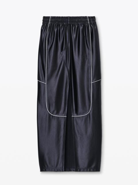 Alexander Wang Deconstructed Tube Skirt in Satin Faille Jersey