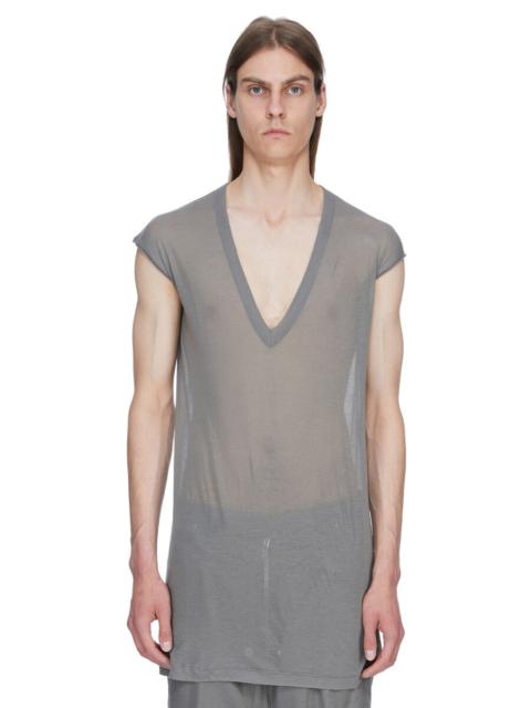 Rick Owens deep V-neck sleeveless T-shirt