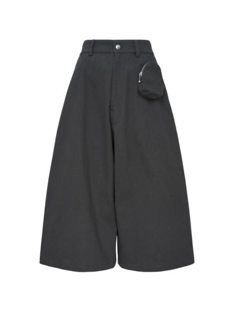 MELITTA BAUMEISTER pouch-detail wide-leg trousers