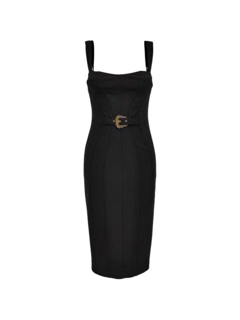 VERSACE JEANS COUTURE buckle-detail dress