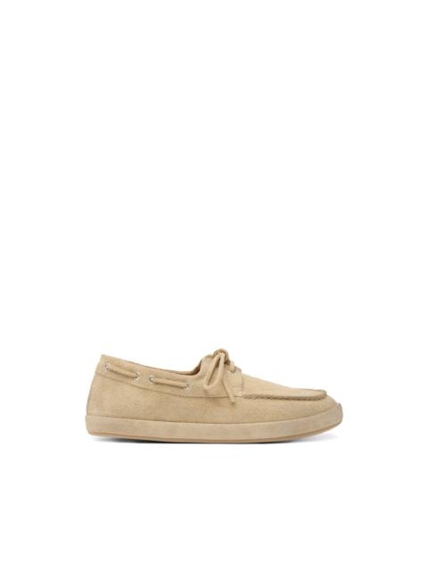 Marsèll suede boat shoes