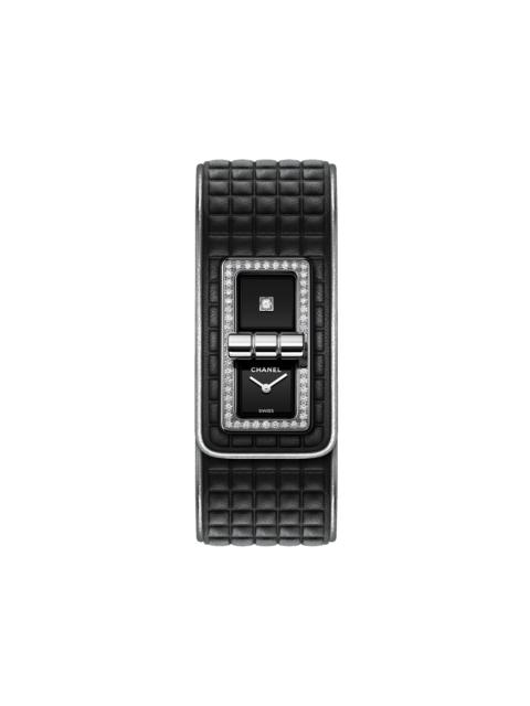 CHANEL CODE COCO Leather Watch