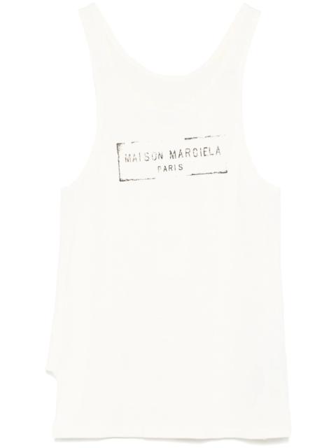 Maison Margiela Logo-print Tank Top
