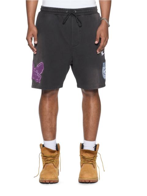 Ksubi GENESIS TRAK SHORT CHARCOAL FADE