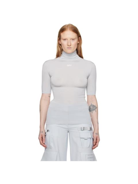 Off-White Gray Second Skin Top