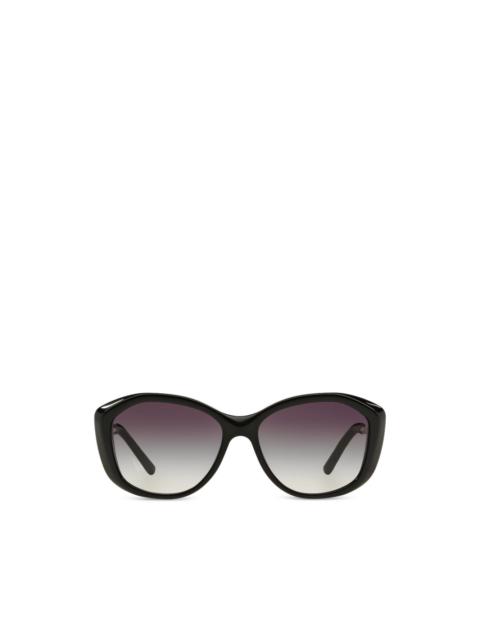 Burberry geometric-frame sunglasses