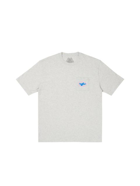 PALACE POSTAL T-SHIRT GREY MARL