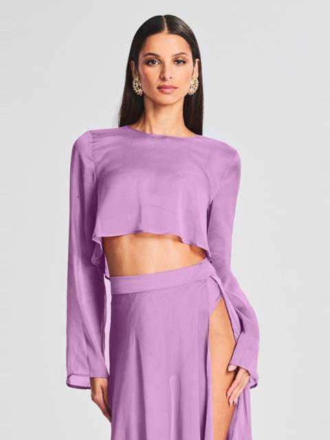 RETROFÊTE GRACE CROPPED SHIRT