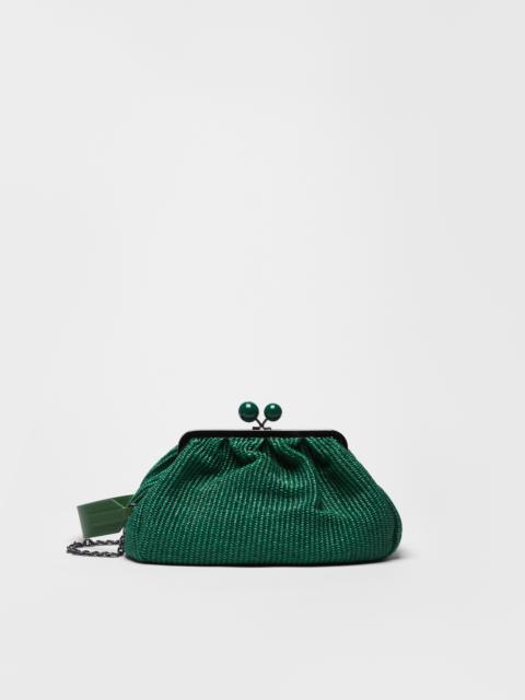Max Mara LIVIA Medium raffia Pasticcino Bag