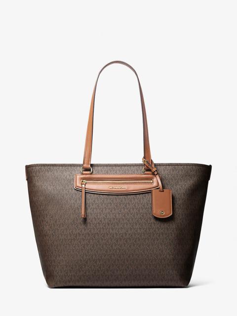 MICHAEL KORS Jet Set Travel Extra-Large Signature Logo Tote Bag