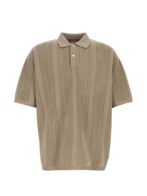Nanamica knitted polo shirt