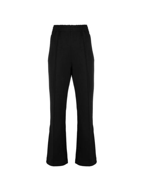 side slit-detail trousers