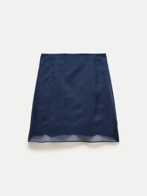 J.CREW Fairfax skirt in silk organza