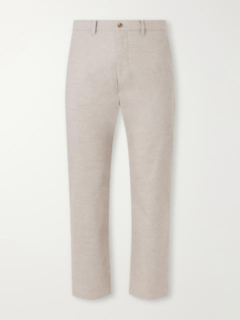 NN07 Aden 1067 Straight-Leg Recycled Grain de Poudre Trousers