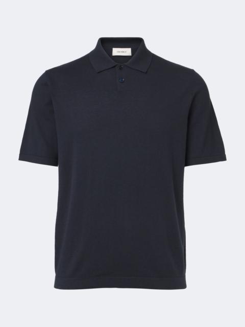 LISA YANG Keir cotton and cashmere polo shirt