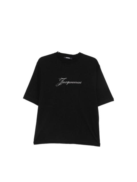 JACQUEMUS Logo cotton t-shirt