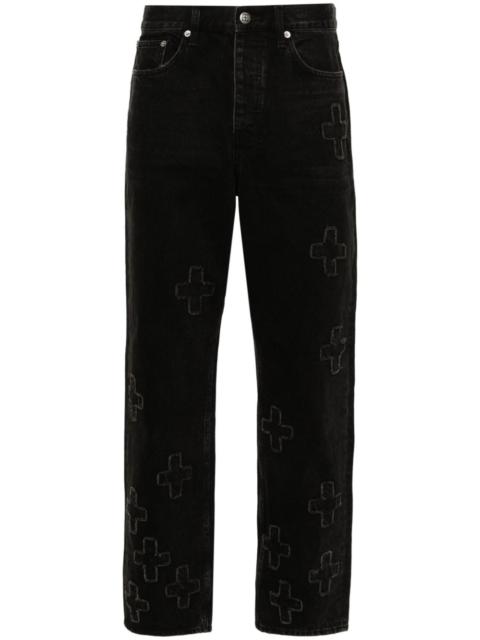 Anti K Kraftwork mid-rise straight-leg jeans