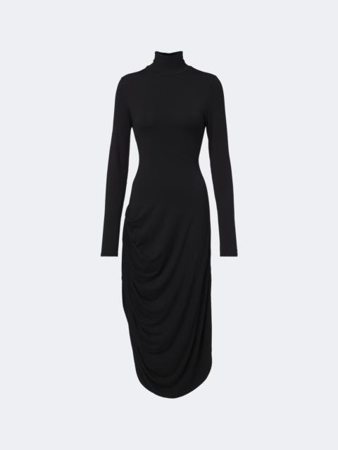 Proenza Schouler Imogen draped gathered jersey midi dress