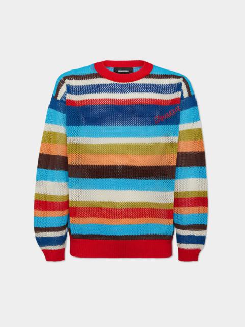 DSQUARED2 SUMMER LOVERS OVERSIZE JUMPER