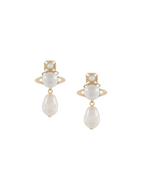 Vivienne Westwood Inass Pearl Earrings - Gold