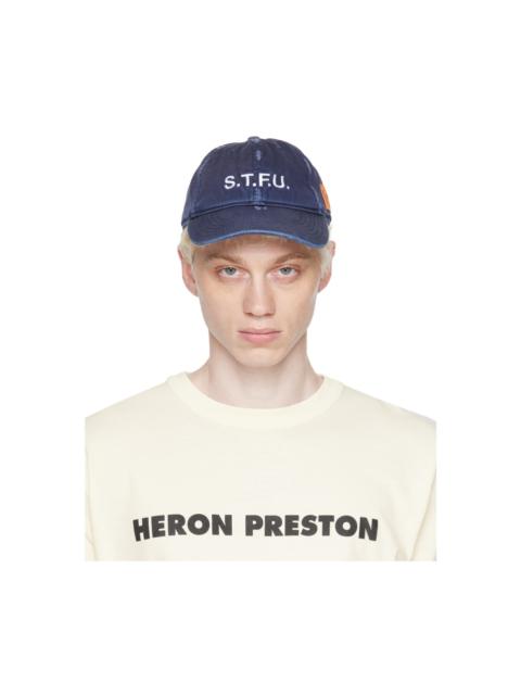 Heron Preston Navy 'STFU' Cap