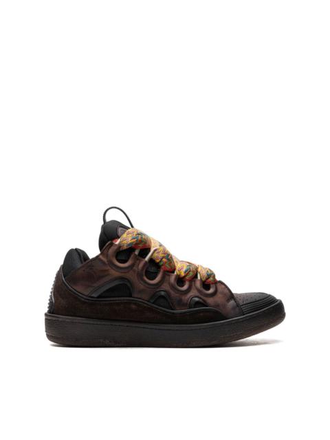 Lanvin Curb leather sneakers