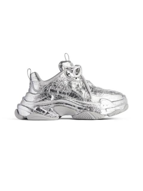 BALENCIAGA Men's Triple S Sneaker  in Silver