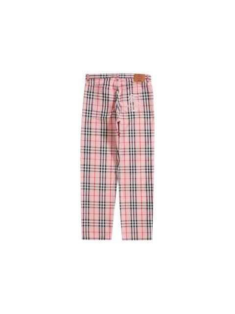 Supreme Supreme Burberry Regular Jean Pink
