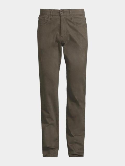 Vince Men's Dylan Peached Cotton 5-Pocket Pants